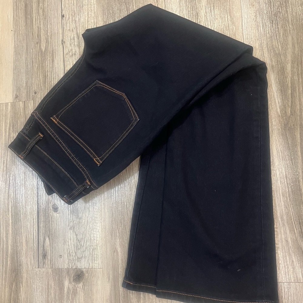 BANANA REPUBLIC Curvy Boot Jeans. Size 27P Dark Wash Like New